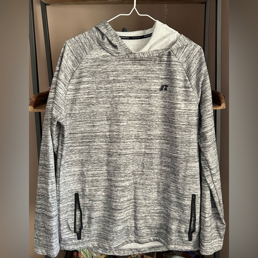 Russell DriPower Training Fit lightweight hooded sweatshirt